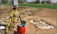 3D-Laserscannning Einsatzbereich Archäologische Begleitdokumentation / Brücken- u. Ingenieurbauwerke